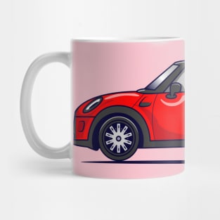 Sport Car Cartoon Mug